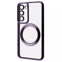 Чехол WAVE Metal Color Case with Magnetic Ring Samsung Galaxy S23 Plus (фиолетовый)