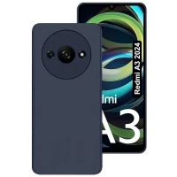 Чехол Silicone Case Xiaomi Redmi A3 (синий) Чехол Silicone Case Xiaomi Redmi A3 (синий)