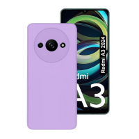 Чехол Silicone Case Xiaomi Redmi A3 (лиловый) Чехол Silicone Case Xiaomi Redmi A3 (лиловый)