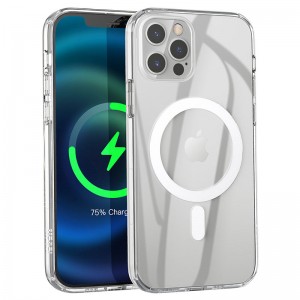 Защитный магнитный чехол с MagSafe для iPhone 12 / 12 Pro