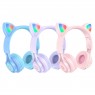 Беспроводные наушники Hoco W39 Cat Ear Blue