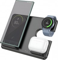 Зарядное устройство Hoco CQ2 Flash Folding 3‑in‑1 Wireless Charger