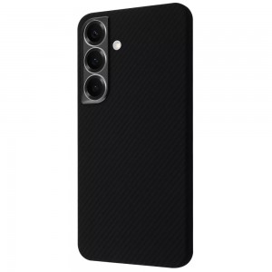 Карбоновый чехол Proove Carbon Slim with Magnetic Ring Samsung Galaxy S25