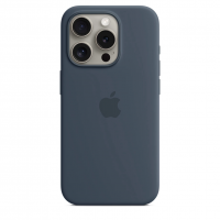 СИЛИКОНОВЫЙ ЧЕХОЛ ДЛЯ IPHONE 15 Pro (тёмно синий) СИЛИКОНОВЫЙ ЧЕХОЛ ДЛЯ IPHONE 15 Pro (тёмно синий)