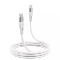 Кабель Proove Soft Silicone Type-C to Lightning 27W 1М (белый)