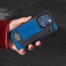 Чехол Kajsa Outdoor Collection iPhone 15 Pro Max (чёрный)