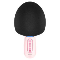 МИКРОФОН КАРАОКЕ с колонкой HOCO BK7 Cute (розовый) МИКРОФОН КАРАОКЕ с колонкой HOCO BK7 Cute (розовый)