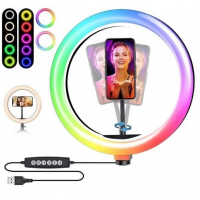 Кольцевая Лампа RGB MJ33 33См Кольцевая Лампа RGB MJ33 33См