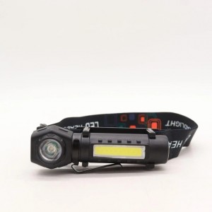 LED Налобный фонарь + ручной 2в1 (500 lumens)