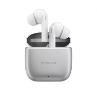 Беспроводные наушники Proove Cold Sound TWS (серебро с белым)