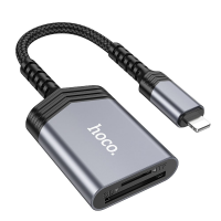 Переходник Hoco UA25 2-in-1 card reader Lightning Переходник Hoco UA25 2-in-1 card reader Lightning
