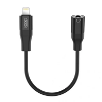 Переходник AUDIO XO NB181A Lightning - AUX 3.5 мм Чёрный Переходник AUDIO XO NB181A Lightning - AUX 3.5 мм Чёрный