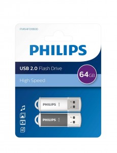 USB-накопитель Philips 64GB USB 2.0 Flash Drive