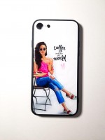 Чехол Glass Case для iPhone 7/8, Girl Чехол Glass Case для iPhone 7/8, Girl
