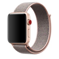 Ремешок нейлоновый для Apple Watch 42/44mm (розовый)