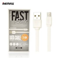 USB Кабель Remax RC-129m Fast Pro, micro белый USB Кабель Remax RC-129m Fast Pro, micro белый
