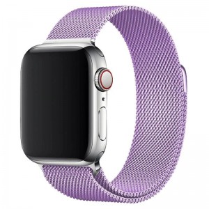 РЕМЕШОК ДЛЯ APPLE WATCH 38/40MM МЕТАЛЛ (сиреневый)