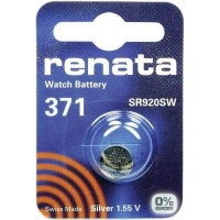 Батарейка Renata Silver Oxide 371 SR920SW AG6 1 ШТ Батарейка Renata Silver Oxide 371 SR920SW AG6 1 ШТ