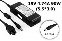 Сетевое зарядное устройство для ноутбука Samsung 19V/4,74A (5*3мм)
