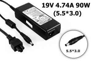 Сетевое зарядное устройство для ноутбука Samsung 19V/4,74A (5*3мм)