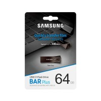 Samsung BAR Plus 64GB USB 3.1 Flash Drive (300 Mb/s)