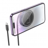 Беспроводное Зарядное Устройство Hoco CQ18 2-in-1 15W Magnetic (iWatch) (серый)
