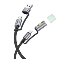 USB Hoco U138 USB/USB-C to USB-C/LED Light 1.2m USB Hoco U138 USB/USB-C to USB-C/LED Light 1.2m