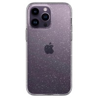 Силиконовый прозрачный чехол с блестками iPhone 14 Pro Силиконовый прозрачный чехол с блестками iPhone 14 Pro