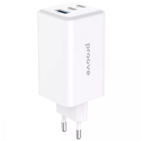 Сетевое Зарядное устройство Proove Pocket GaN Max 100W (2Type-C + USB) (белый)