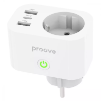 Умная розетка Proove Rapid Smart Socket PD-02 EU 1AC (белый)