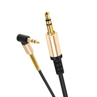 AUDIO кабель Hoco Aux UPA02 Spring Audio 1m (черный) AUDIO кабель Hoco Aux UPA02 Spring Audio 1m (черный)