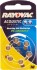 Батарейка для слуховых аппаратов Varta RAYOVAC ZA10 P10 PR70  6шт.