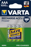 Аккумулятор NI-MH, VARTA POWER AAA 1000mAh 4шт. Аккумулятор NI-MH, VARTA POWER AAA 1000mAh 4шт.