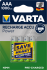 Аккумулятор NI-MH, VARTA POWER AAA 1000mAh 4шт.