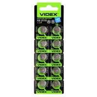 Батарейка VIDEX AG8 LR1120 1 ШТ Батарейка VIDEX AG8 LR1120 1 ШТ