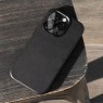 Чехол WAVE Premium Leather Edition Case with MagSafe iPhone 15 Pro (чёрный)