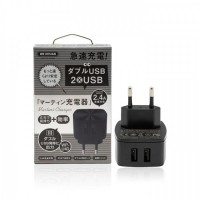 Сетевое зарядное устройство WK Martin WP-U40 2.4A 2*USB Сетевое зарядное устройство WK Martin WP-U40 2.4A 2*USB