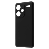 Чехол PRC Силикон 0.5 mm Black Matt Xiaomi Redmi Note 13 Pro+ (черный)