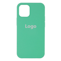 Чехол Silicone Full Size для iPhone 12 mini (минтол) Чехол Silicone Full Size для iPhone 12 mini (минтол)