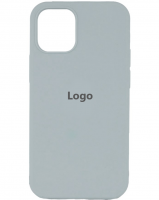 Чехол Silicone Full Size для iPhone 12 mini (серый) Чехол Silicone Full Size для iPhone 12 mini (серый)