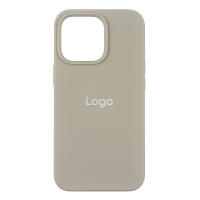 Чехол Silicone Full Size для iPhone 13 (бежевый) Чехол Silicone Full Size для iPhone 13 (бежевый)