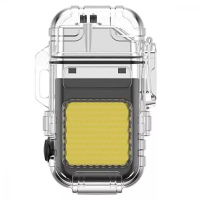 Аккумуляторный LED фонарик ZC-209 с зажигалкой Аккумуляторный LED фонарик ZC-209 с зажигалкой